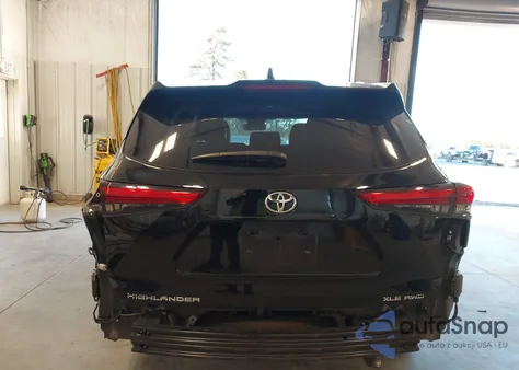 2021 Toyota Highlander Xle from USA, damaged, VIN 5TDGZRBHXMS153905